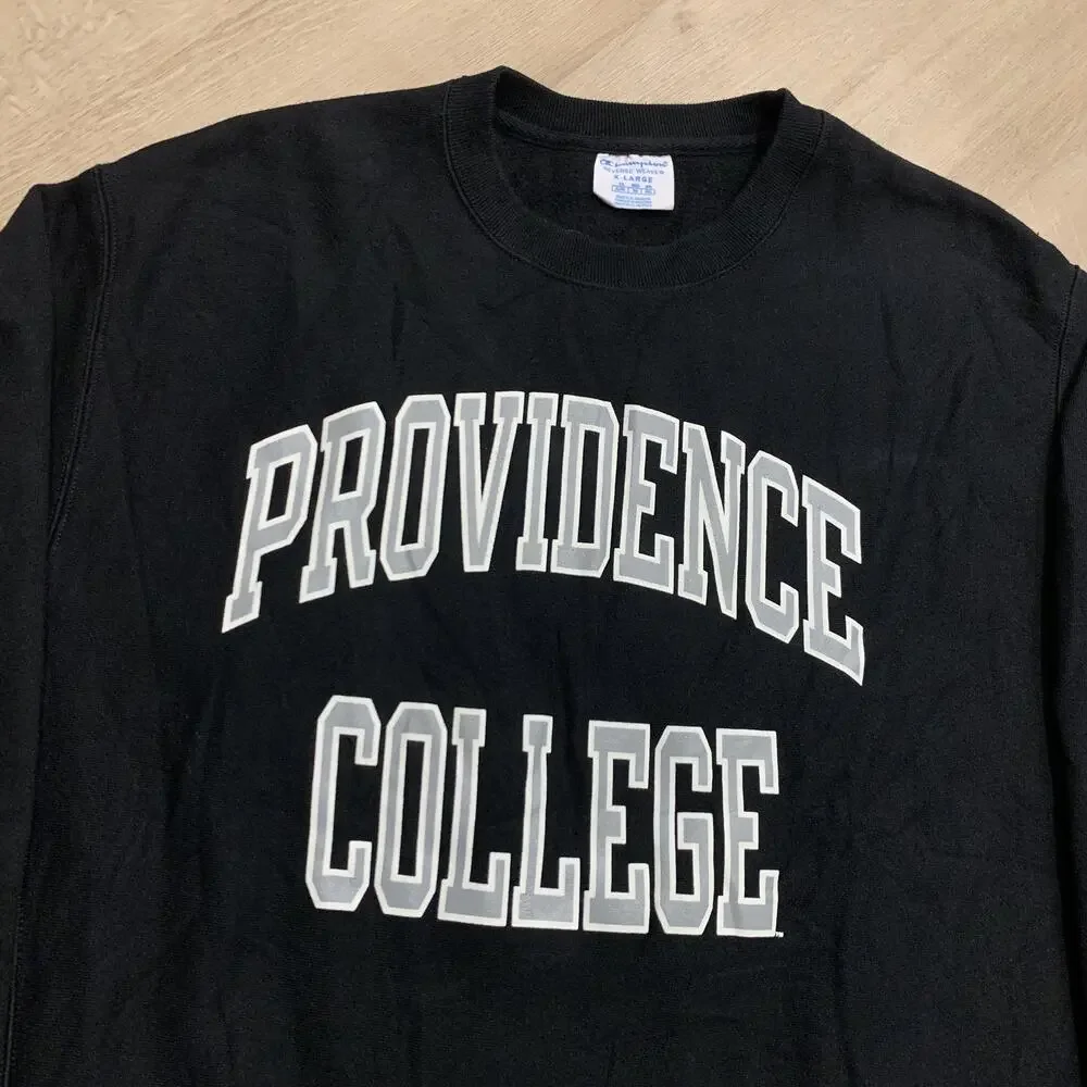 Champion Reverse Weave Providence College PC Friars Sweatshirt Men's XL Black
